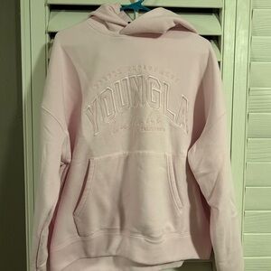 YoungLA Pink Hoodie